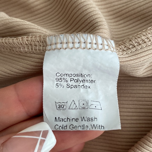 Cream Vintage Mini Dress - Picture 6 of 11